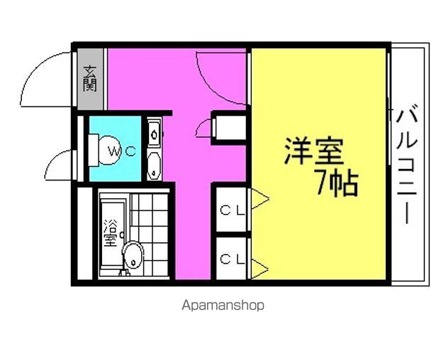 レオパレス豊里の間取り写真