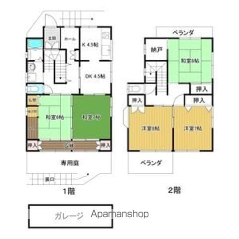 御器所3丁目 貸家の間取り写真