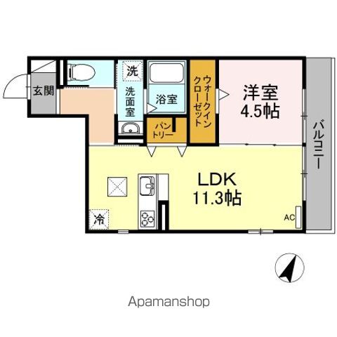 【ささら弐番館の間取り】