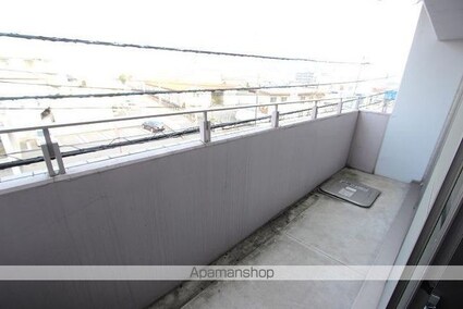 キュービックパレス[2LDK/60.39m2]のバルコニー