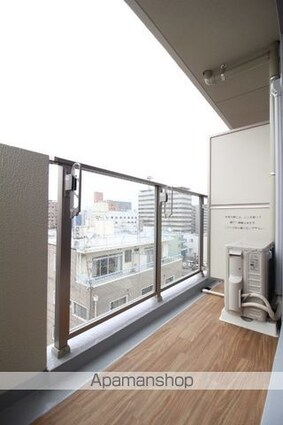 岡山県岡山市北区表町３丁目[1K/28.97m2]のバルコニー