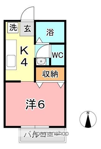 ベルミィ鴨方の間取り写真
