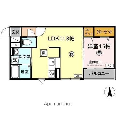 DHCR広瀬町の間取り写真
