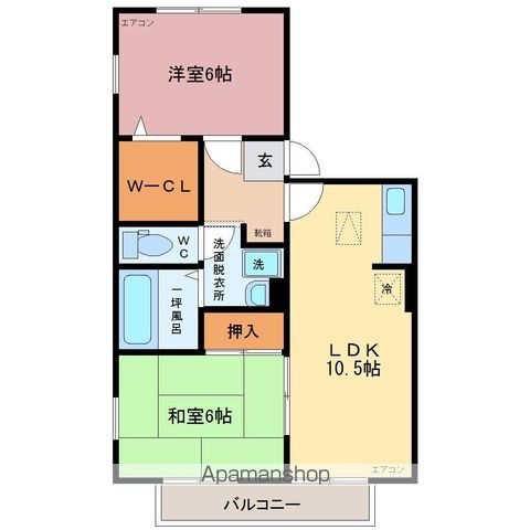 ファミーユ天正寺の間取り写真