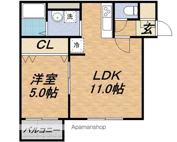 モルティーニ宮の森の間取り写真