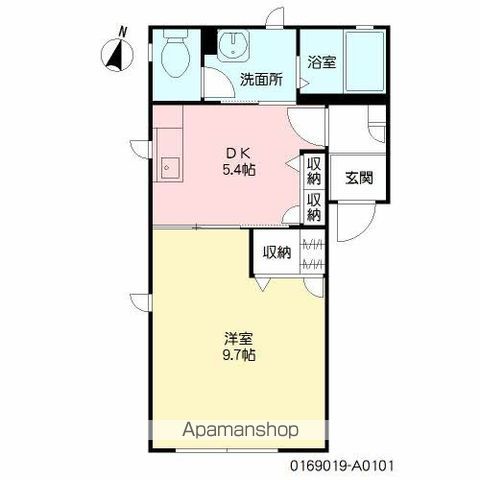 ディアス上之園の間取り写真