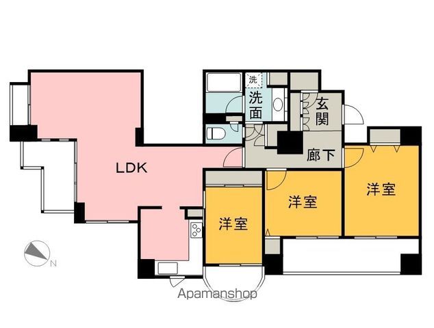 ACITYタワーズイーストの間取り写真