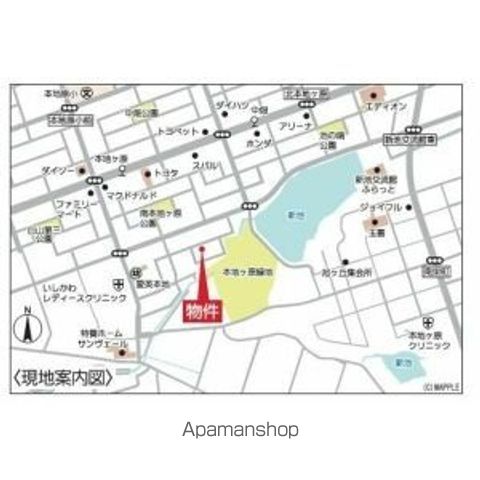 名古屋市東山線 藤が丘駅 徒歩28分 2階建 築3年の周辺写真
