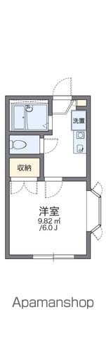 レオパレス白糸の間取り写真