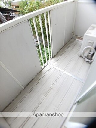 ハーモニーハイツカスミ　Ｂ[2DK/46.13m2]のバルコニー