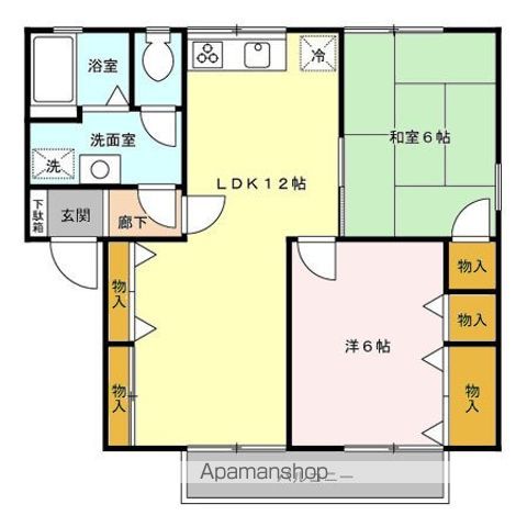 アークヒルズ Aの間取り写真