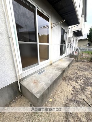 冬築タウン　Ｄ棟[3DK/46.56m2]のバルコニー