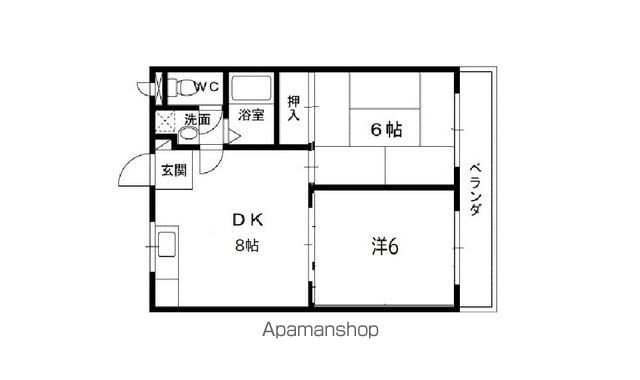 フォアール今津北の間取り写真