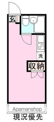 Ｏマンション[1K/21m2]の間取図