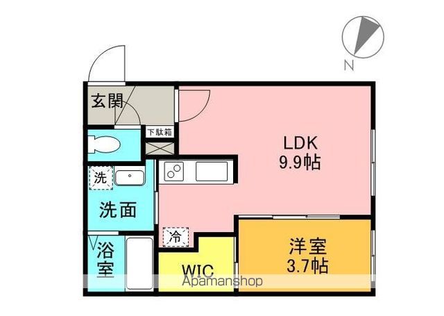 LIISA北大EASTの間取り写真