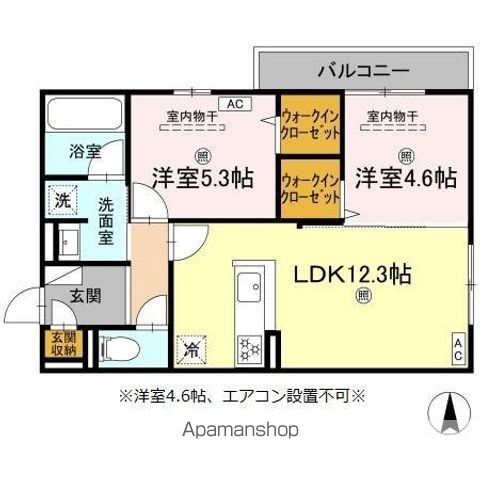 CAMPANELLA山本の間取り写真