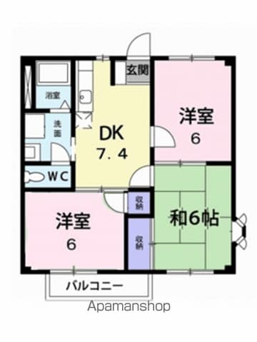 ニューシティ古川の間取り写真