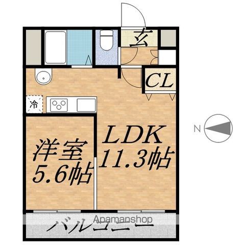 ハイム神原の間取り写真