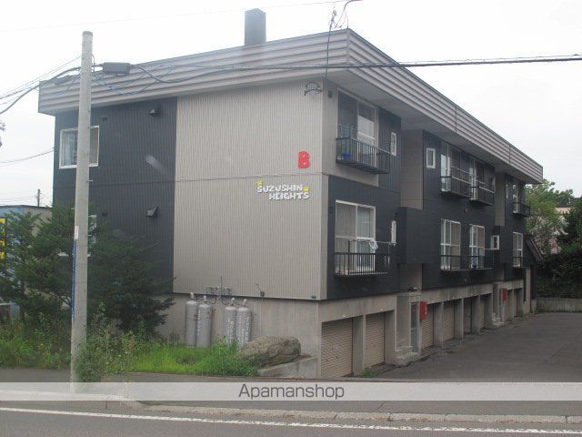 鈴真ハイツB棟の外観写真