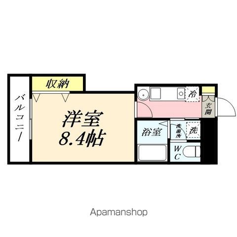 アンブシュール京橋の間取り写真