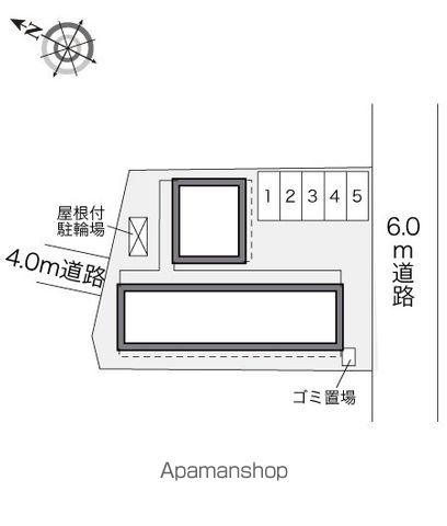 レオパレスＥＣＲＥ 110 ｜ 千葉県千葉市中央区末広１丁目5-15（賃貸アパート1K・1階・19.87㎡） その12