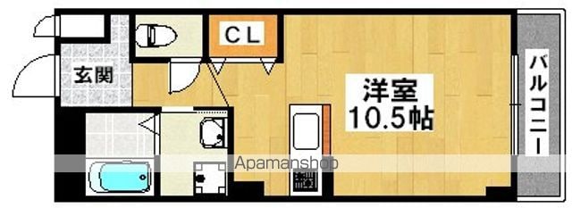 マンション美侑の間取り写真