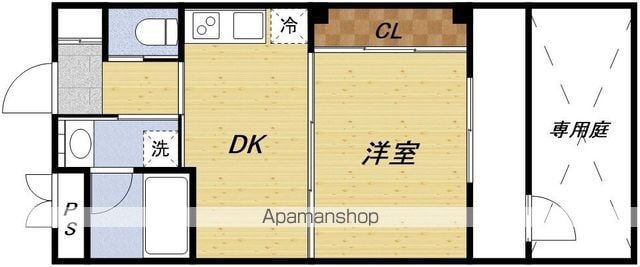クリスタルコート江坂の間取り写真