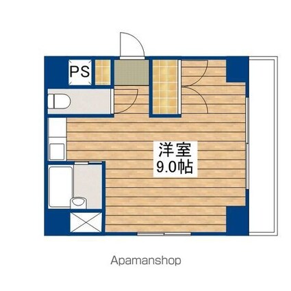 ＭＯＭＯ本町[1R/27m2]の間取図