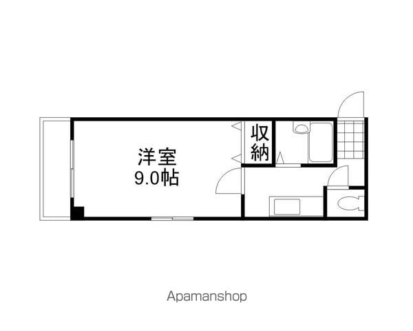 ビッグバーンズマンション清輝橋の間取り写真