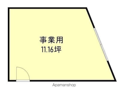 和歌山県和歌山市西旅籠町[事務所/37.18m2]の間取図