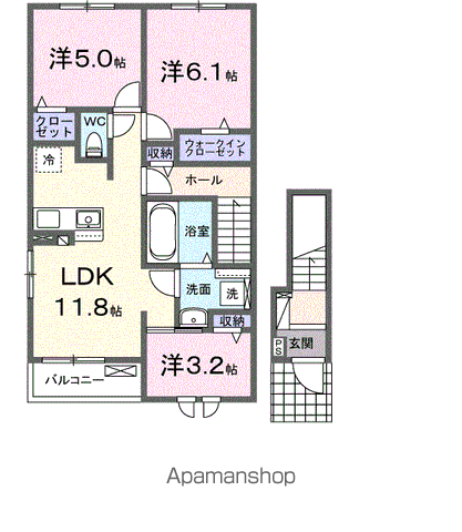 【メロディＴＦの間取り】