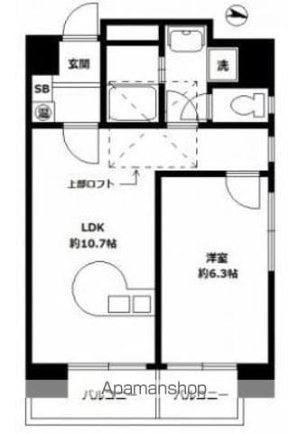 【ロマネスク六本松第参の間取り】