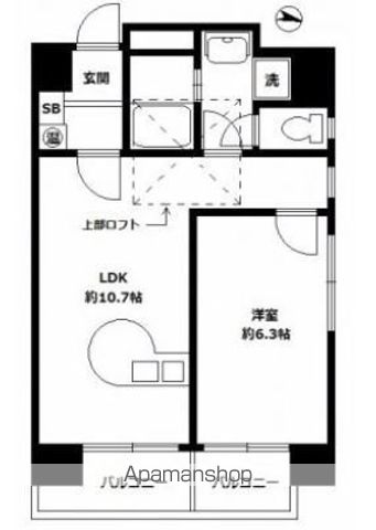 ロマネスク六本松第参の間取り