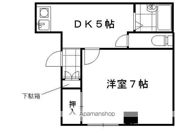 フジハイツの間取り写真