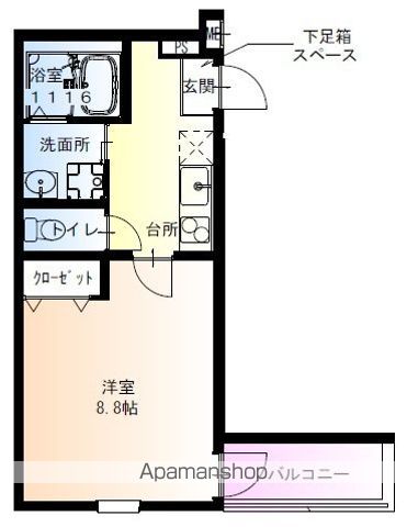 フジパレス西三荘V番館の間取り写真