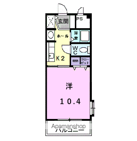 サンライズ宮川の間取り写真