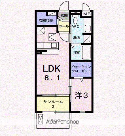 ボヤージュの間取り写真