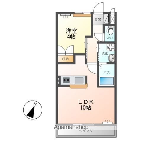 シャルマンの間取り写真