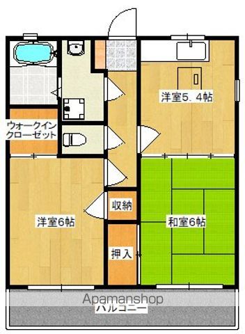 コンフォートTIIIの間取り写真