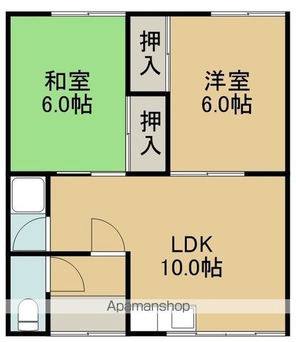リヴェール伍番館の間取り写真