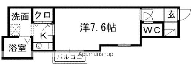 ベルメゾンの間取り写真