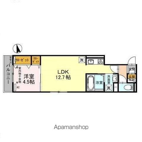 セレーノ玉川町通りの間取り写真