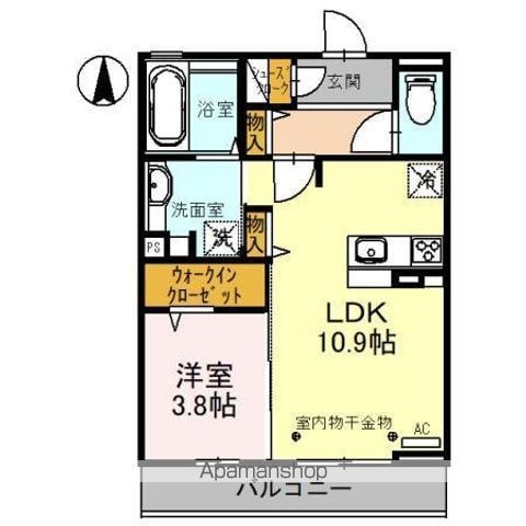 フローリッシュの間取り写真
