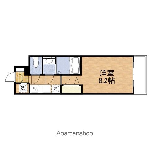 プライムアーバン御堂筋本町の間取り写真
