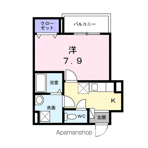 ヒカルサ京都北山栗栖Iの間取り写真