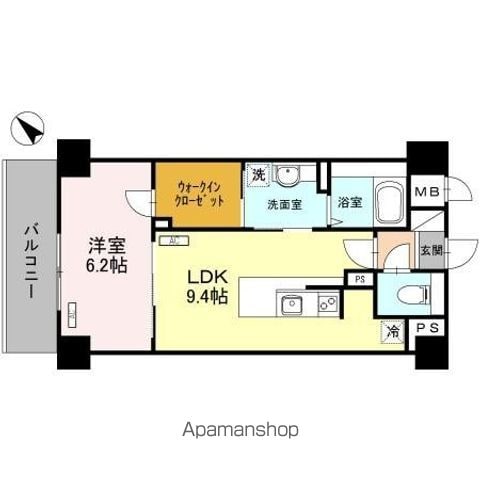 ELーSIA UMEKITAの間取り写真