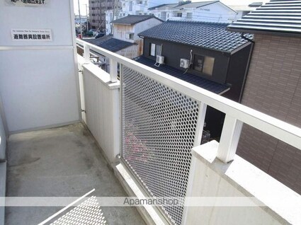 徳島県徳島市吉野本町６丁目[1K/28m2]のバルコニー