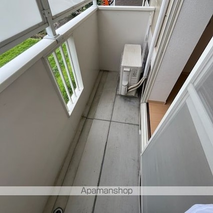 メゾンエスポワールⅡ[1LDK/47.23m2]のバルコニー