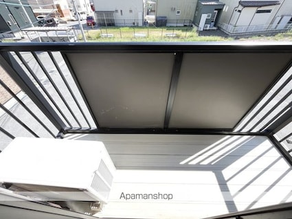 クレストビレッジⅢ[1LDK/45.64m2]のバルコニー