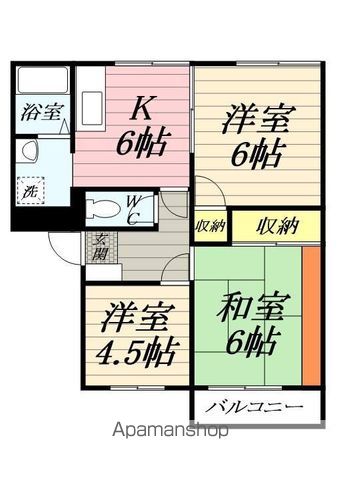 サニーエステートの間取り写真